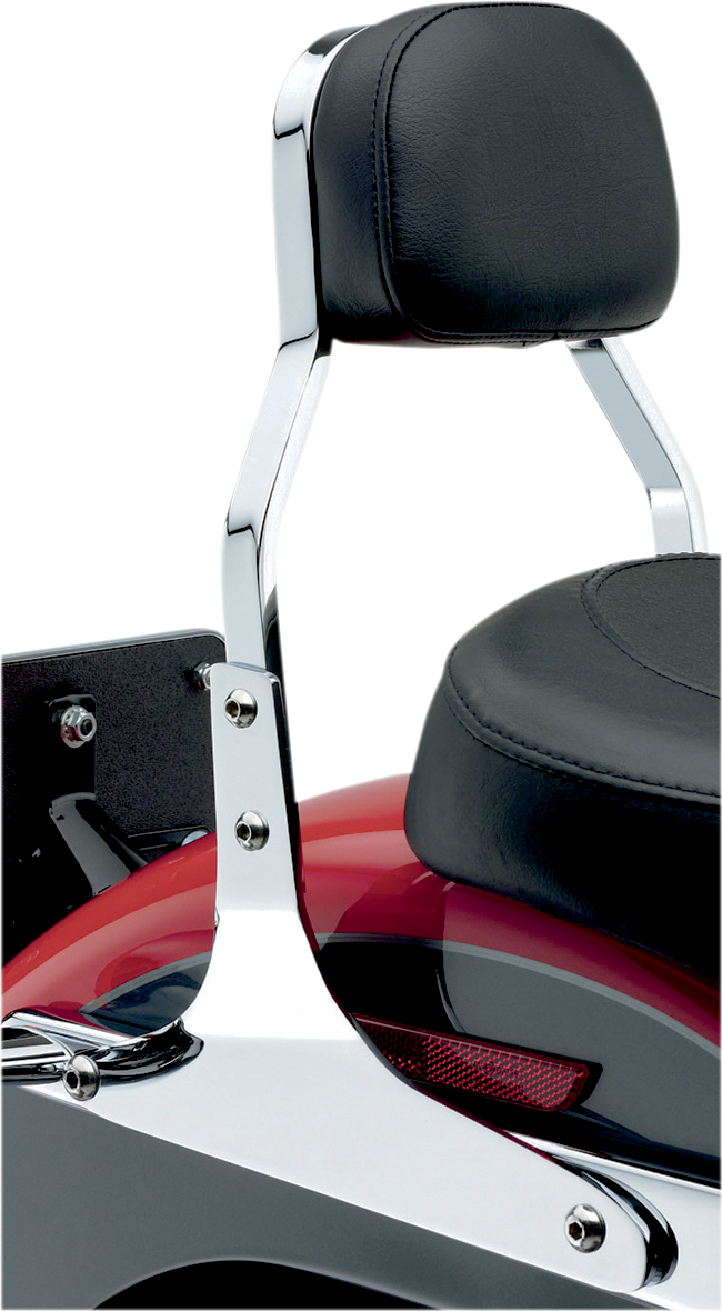 Cobra Standard Square Sissy Bar with Pad For Harley Softail 2000-2006