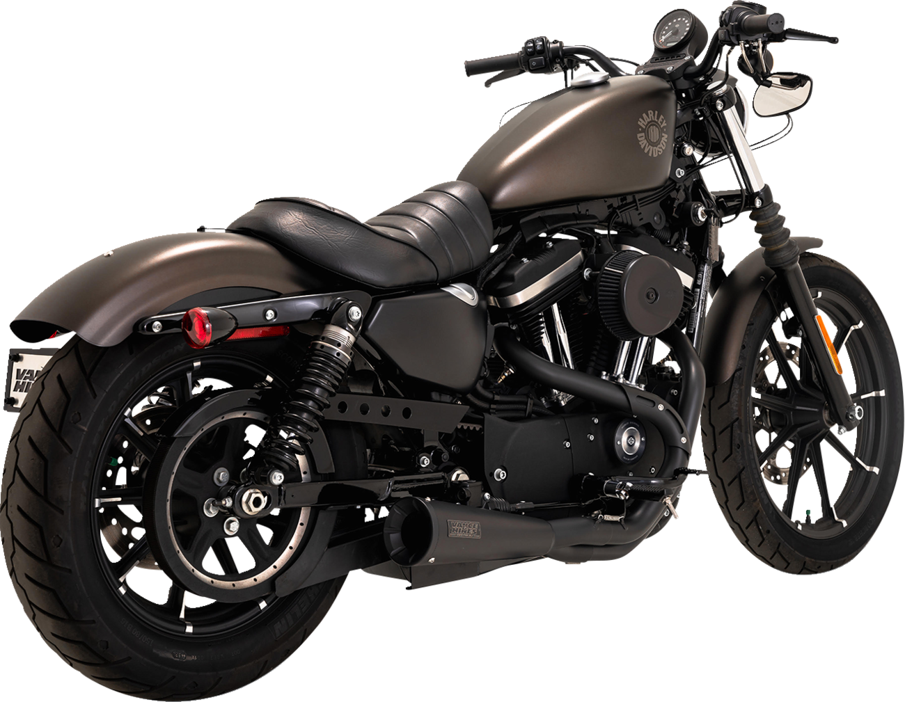 Vance & Hines PCX Stainless 2-Into-1 Upsweep Exhaust For Harley Sportster 2004-2022