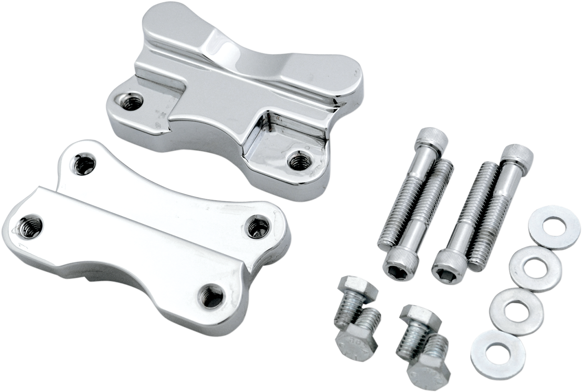 Drag specialties Fender-To-Fork Adapters - Chrome Harley Davidson