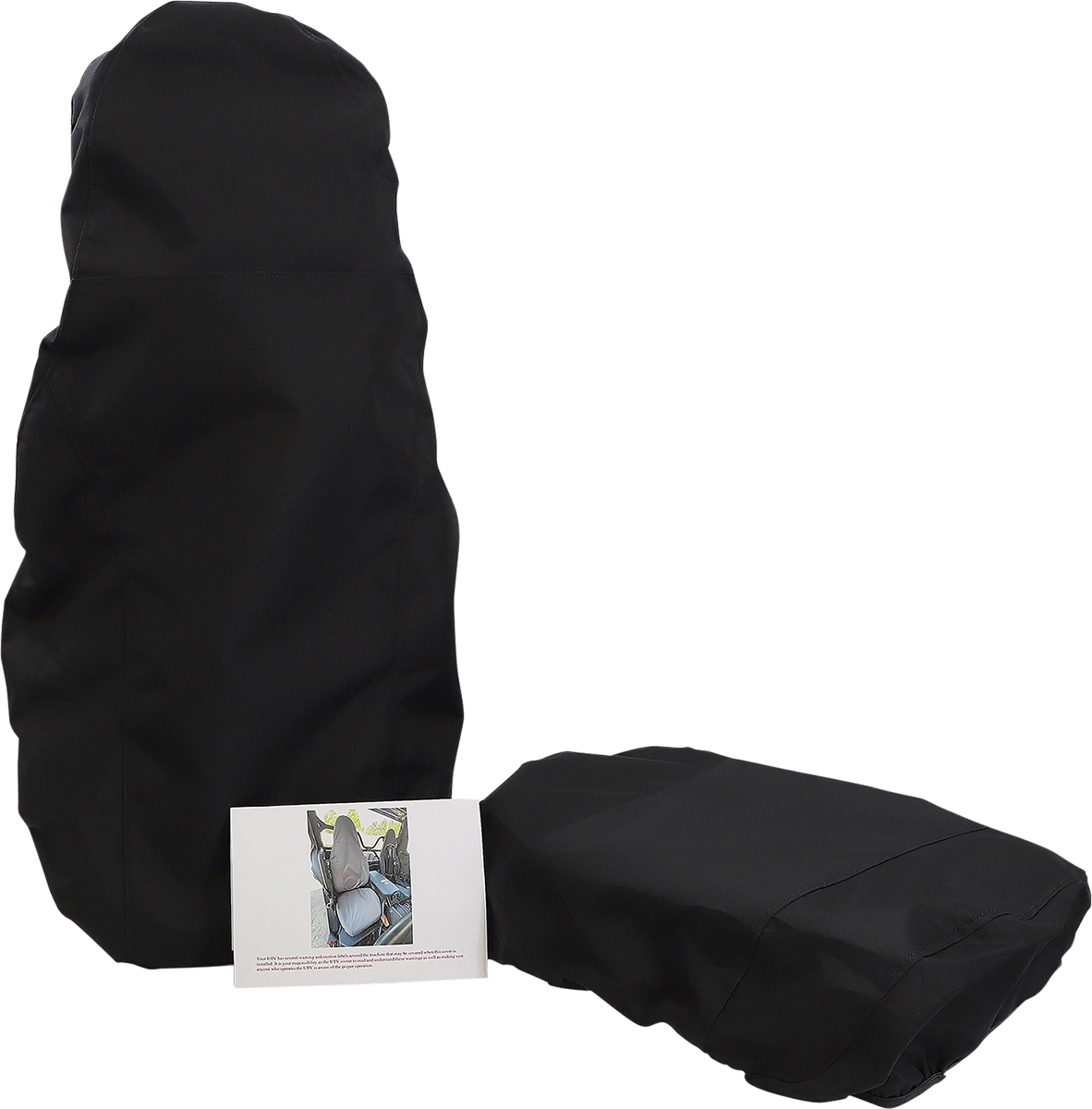 Moose Utility Division (0821-3475) SEAT COVER WOLVRN X2 BLK