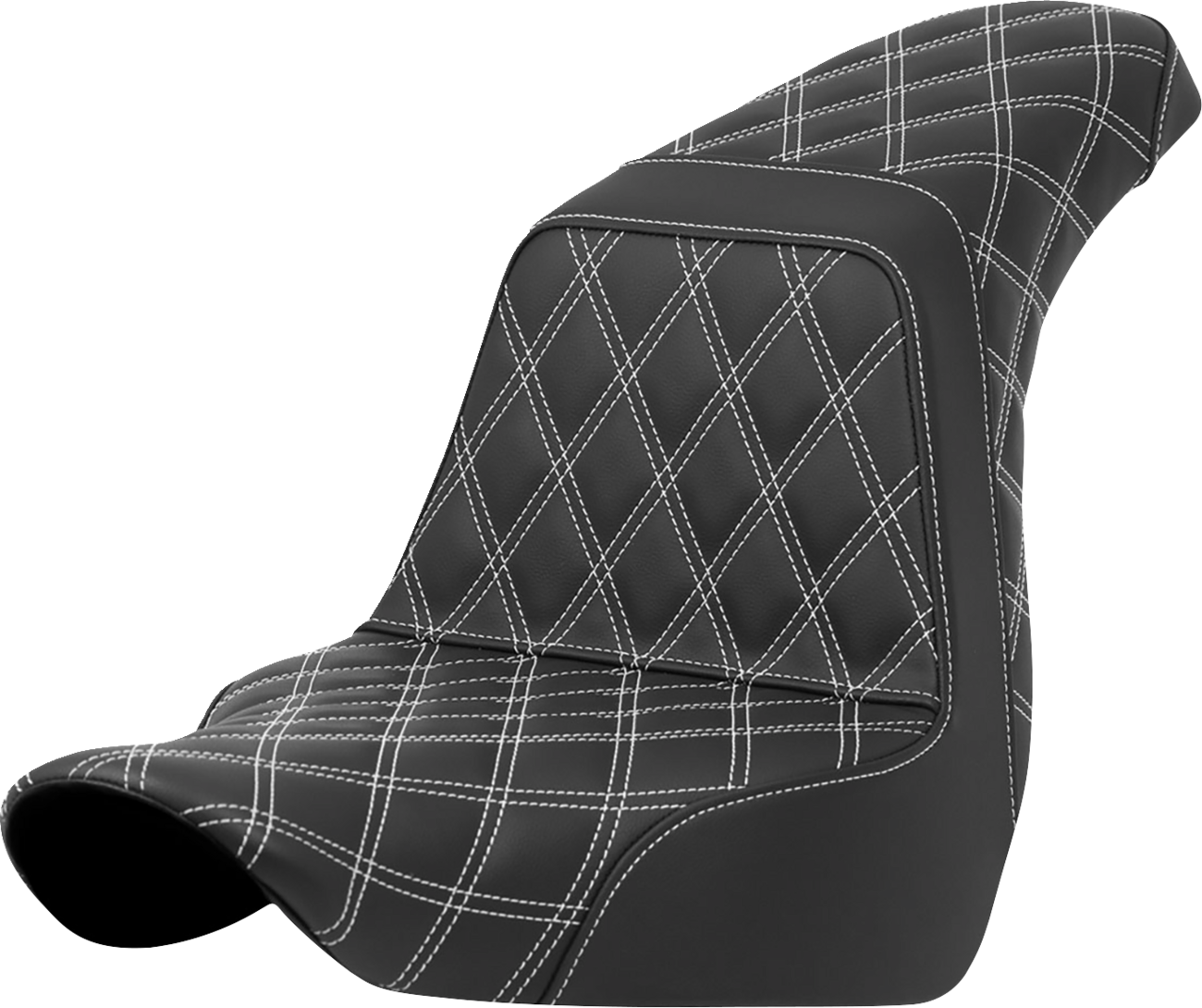 SADDLEMEN Lattice Stitch Step-Up Seat