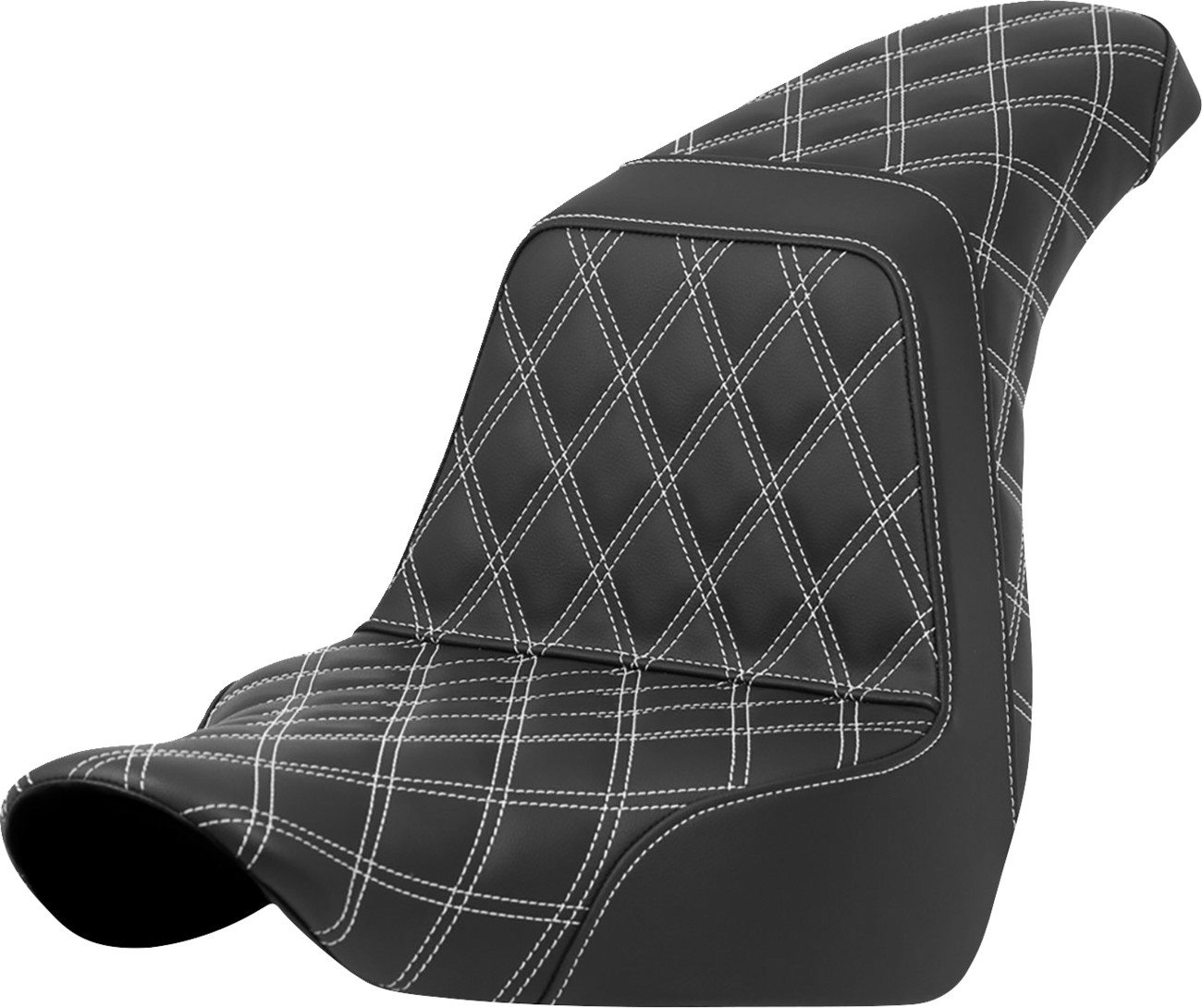 SADDLEMEN Lattice Stitch Step-Up Seat