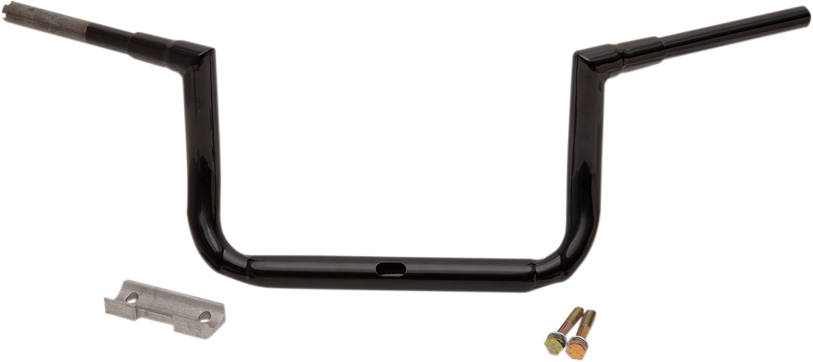 La choppers 1-1/2" Grande Twin Peaks Touring Handlebar - 10" - Black Harley Davidson
