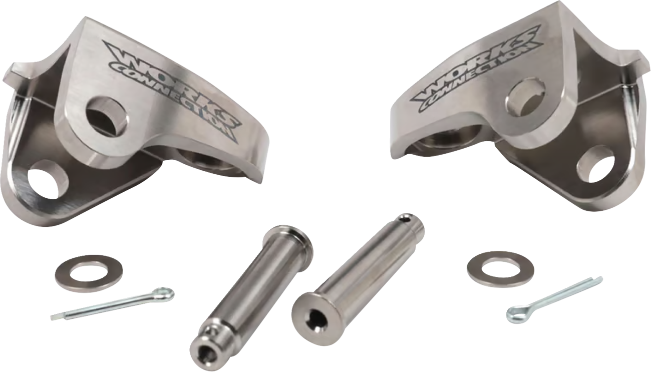 Works connection Footpeg Mounts Honda