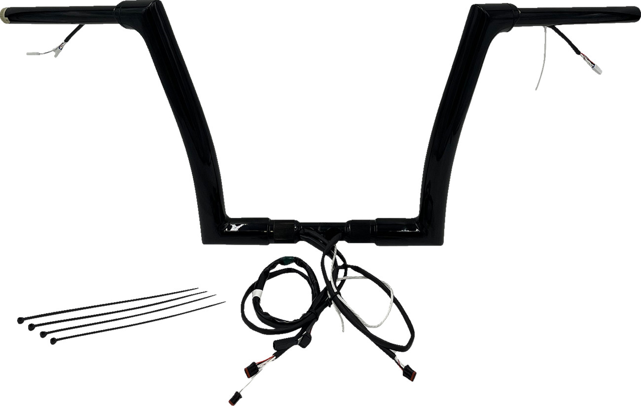 FAT BAGGERS INC. EZ Install Wired 1-1/2" Flat Top Handlebar Kit