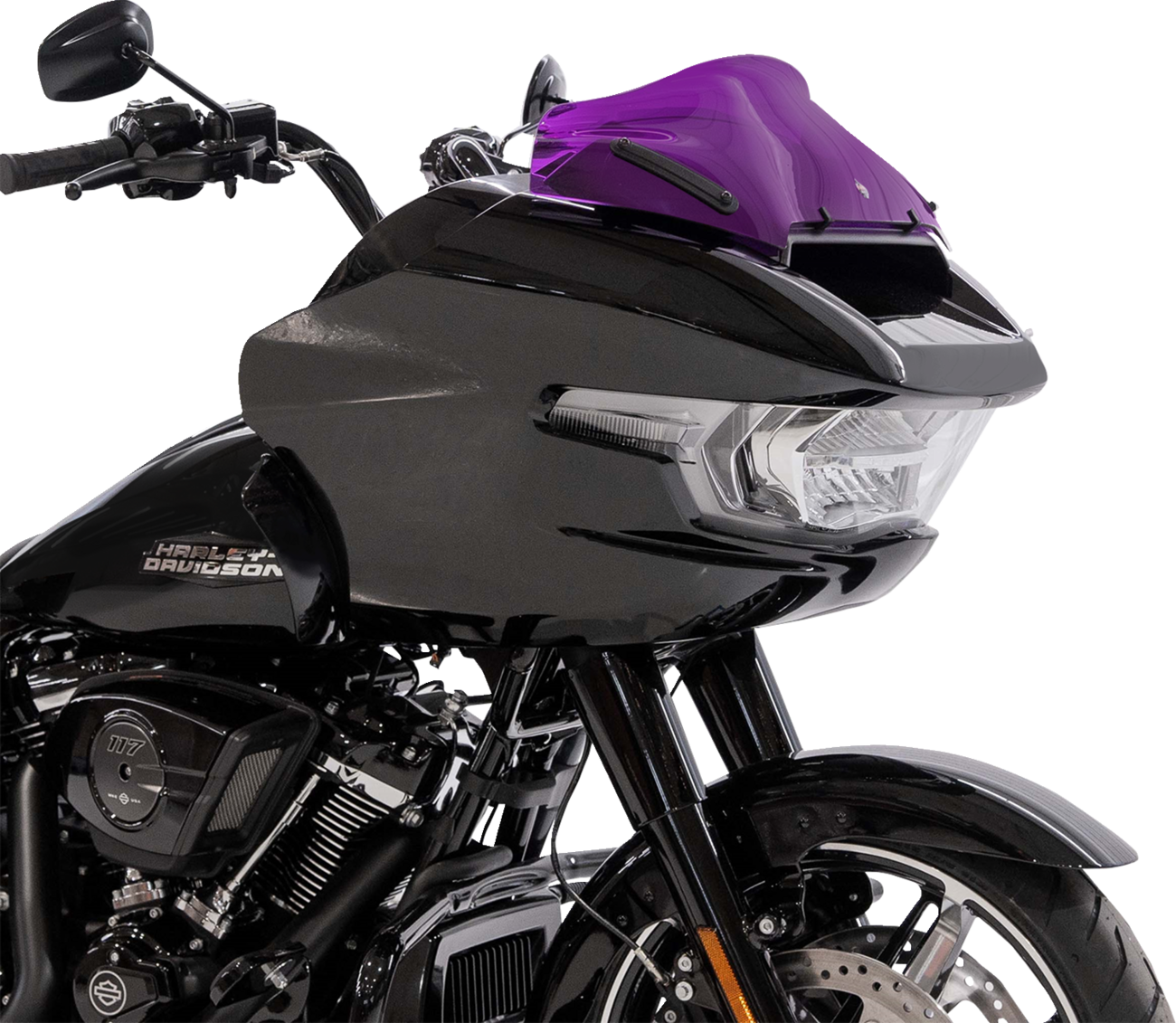Klock Werks Kolor Flare Windshield For Harley Road Glide 2023-2026