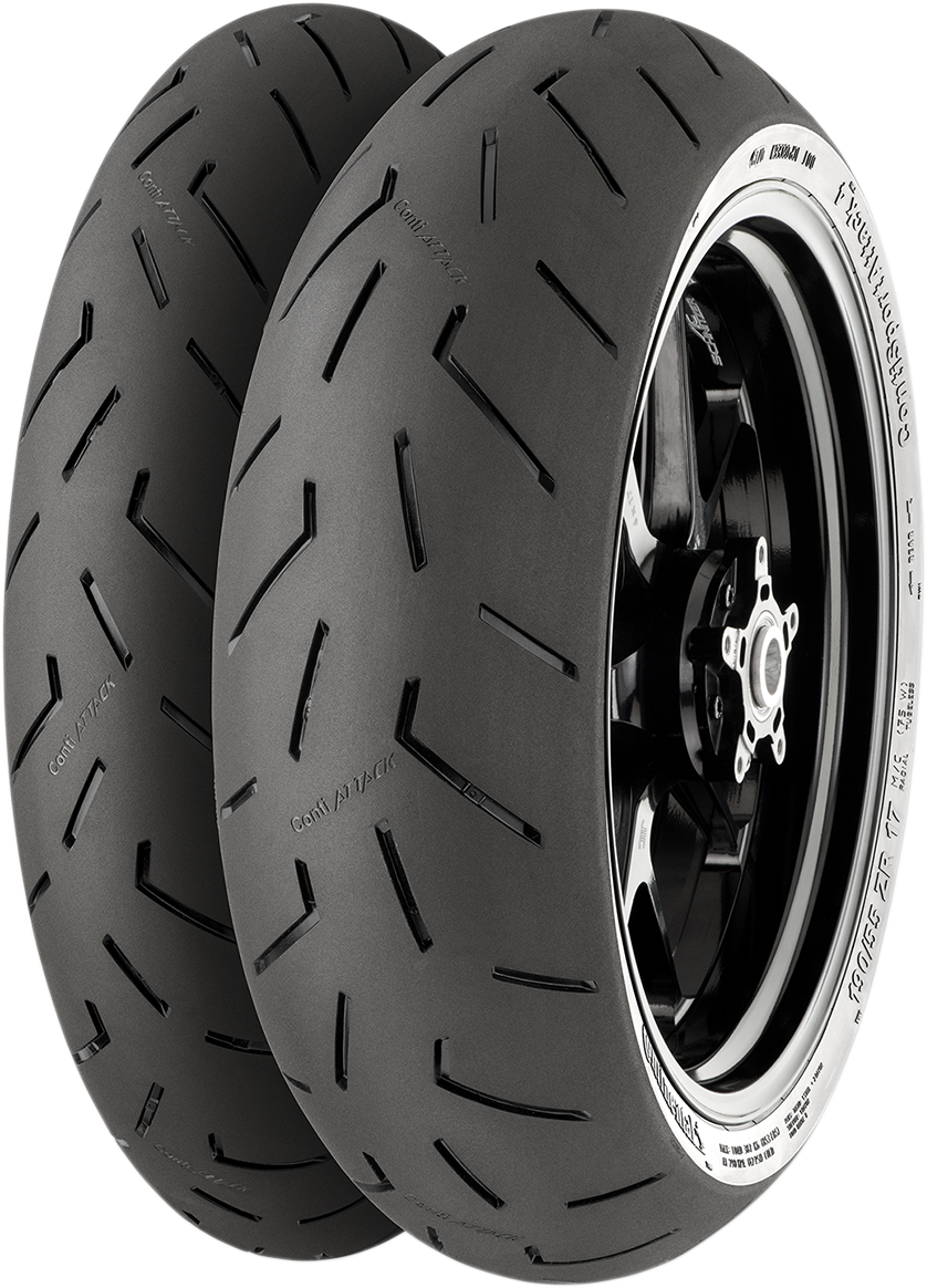Continental Tire - ContiSportAttack 4 - Front - 120/70ZR17 - (58W)