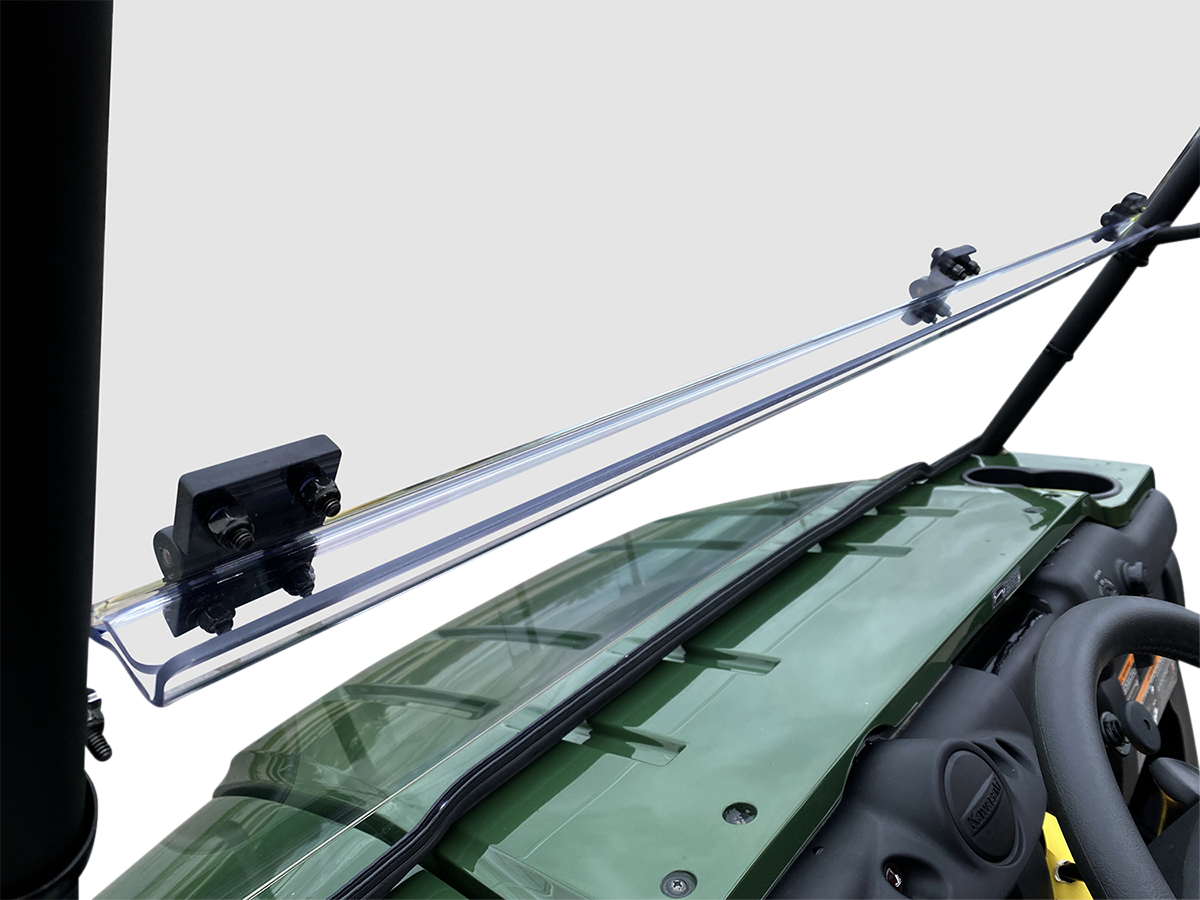 Moose Racing Deluxe Full Folding Windshield