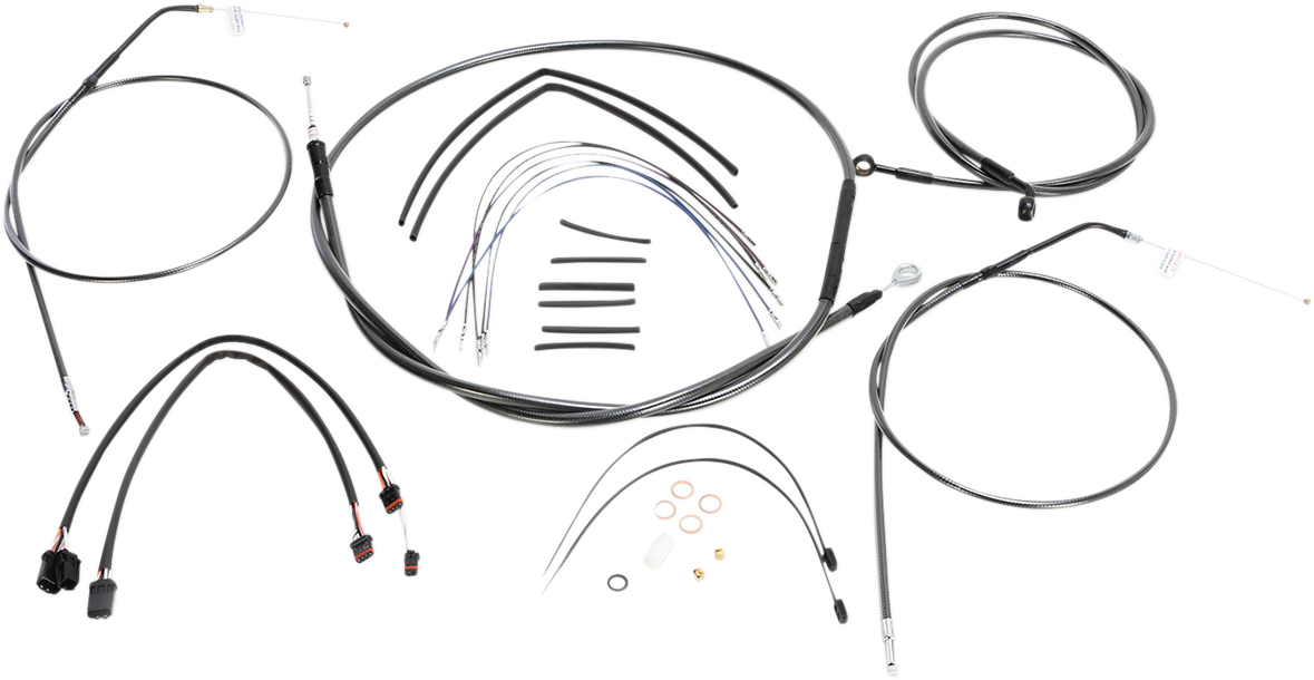 MAGNUM SHIELDING Black Pearl™ Designer Handlebar Installation Kit