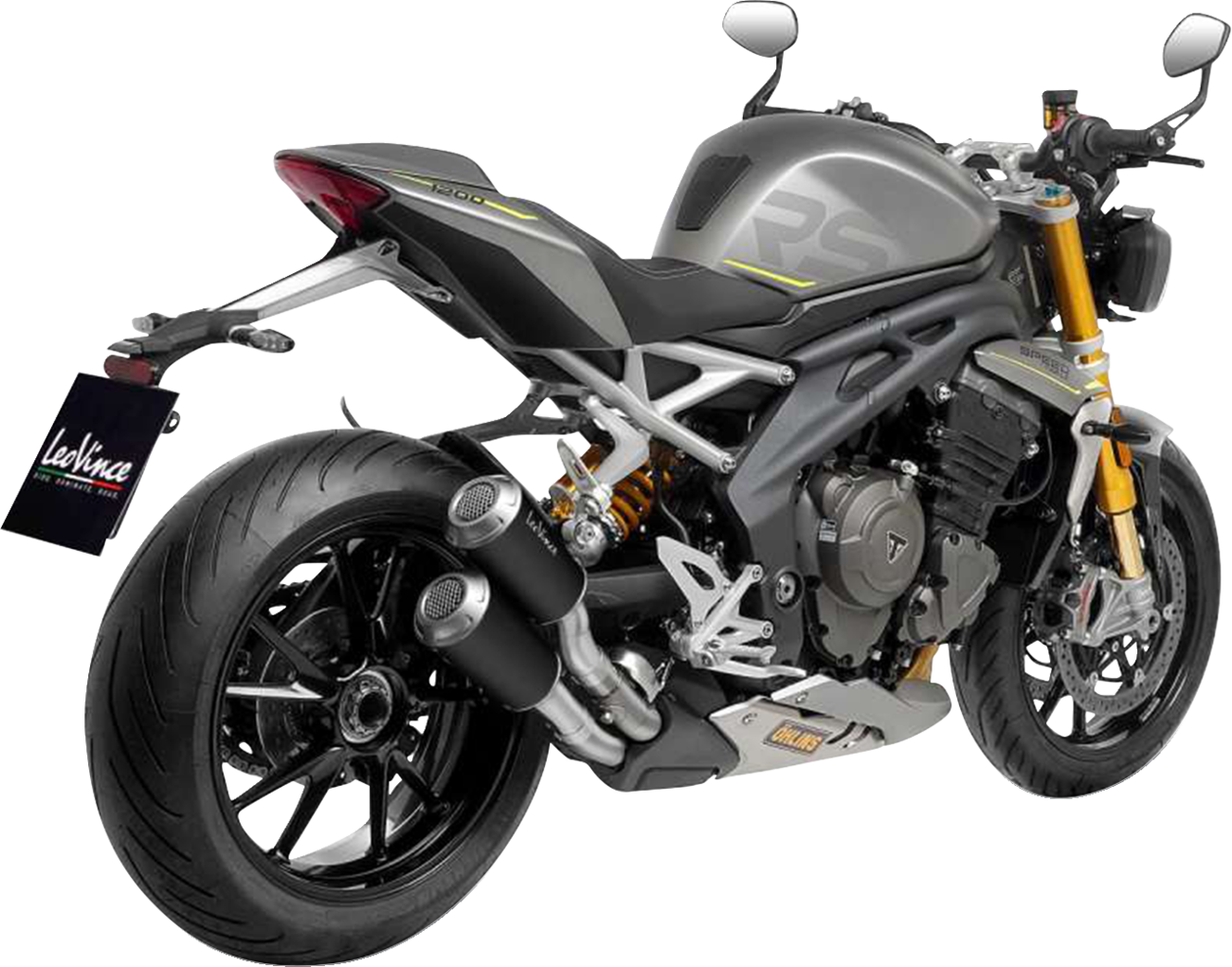 LeoVince LV-10 Slip-On Exhaust Triumph Speed Triple 1200 RR / RS 2021-2024