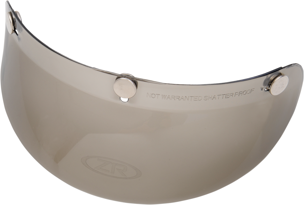 Z1R Jimmy/Drifter/Universal Helmet 3-Snap Bubble Visor