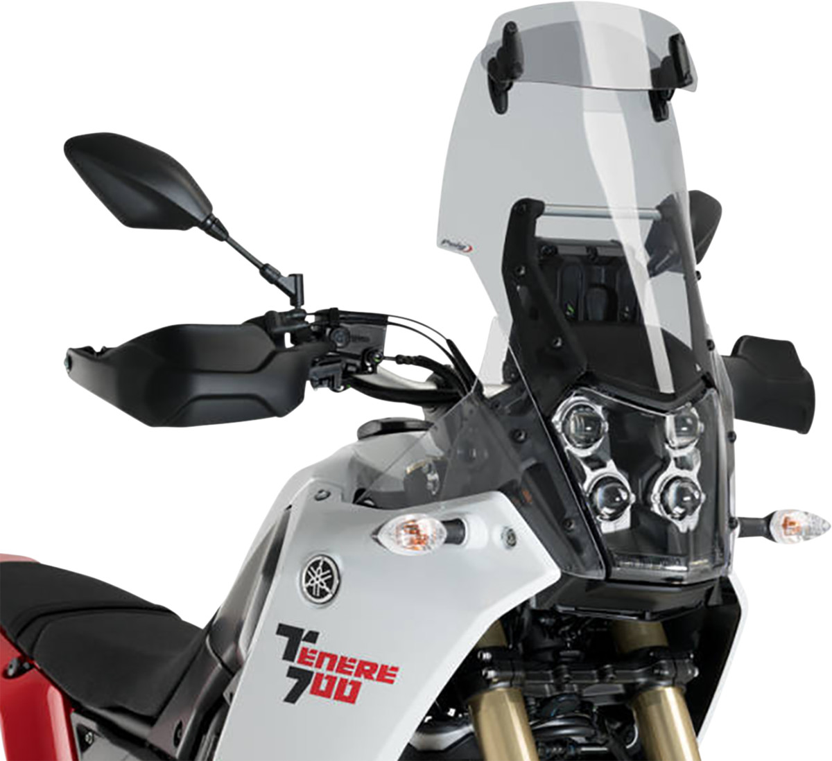 PUIG HI-TECH PARTS Touring Windshield with Visor