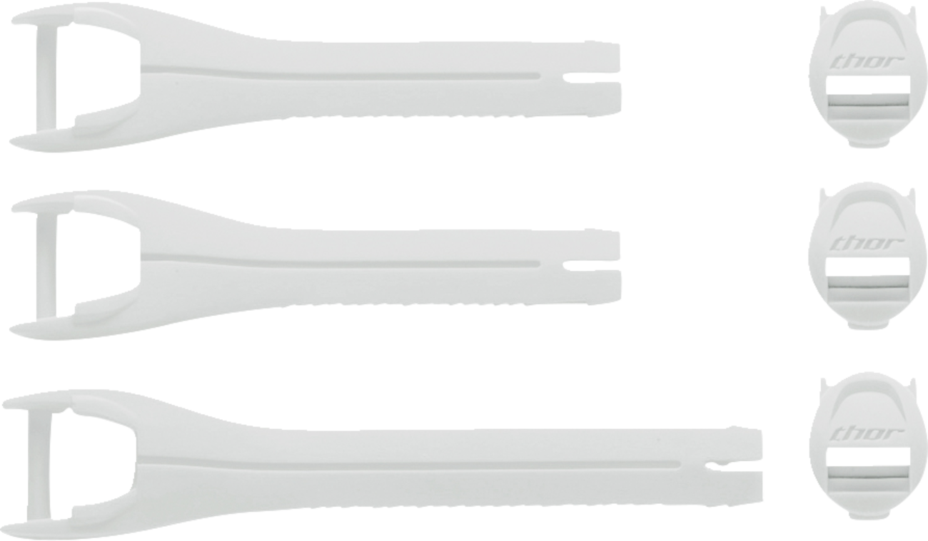 White Thor Blitz XR Boots Strap Kit