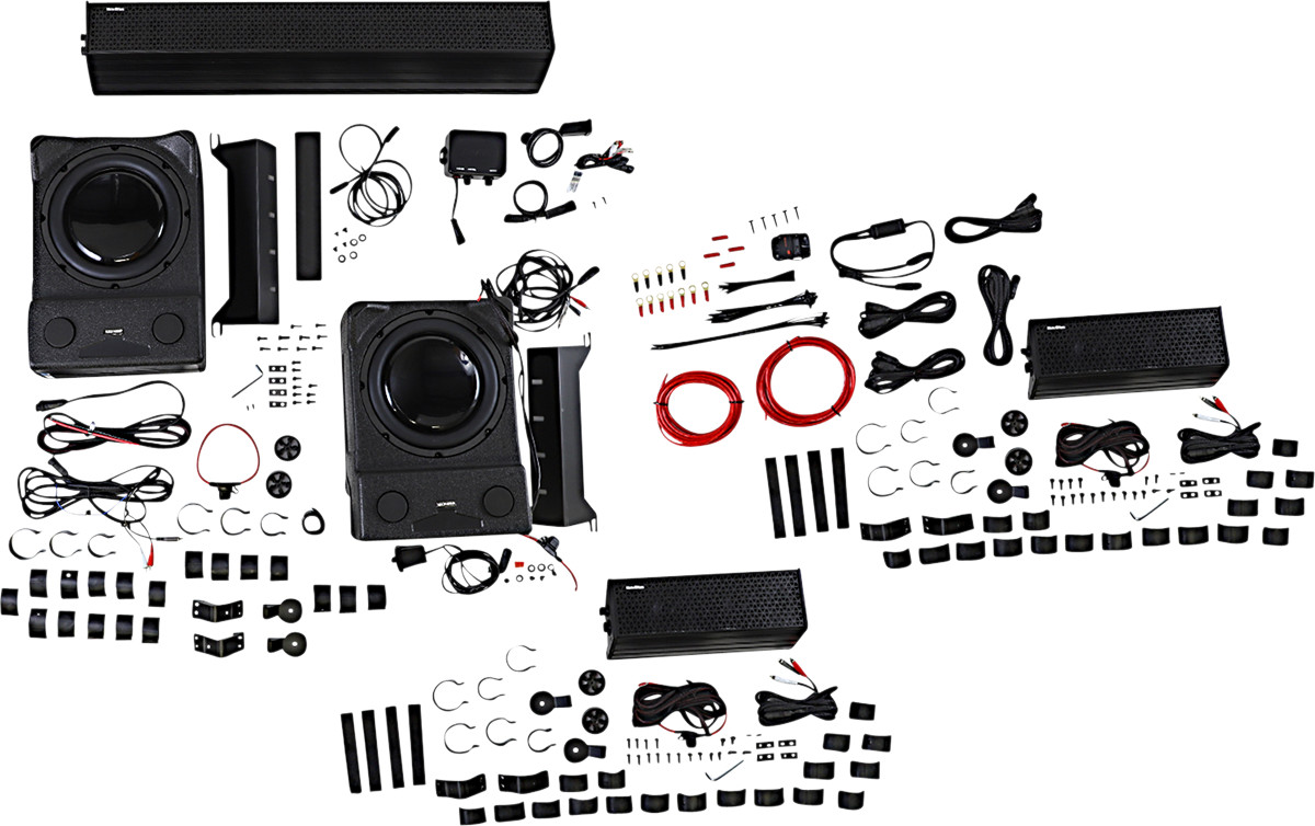 NavAtlas Zone 6 Audio Kit With Bluetooth Rocker Switch Can-Am Maverick X3 MAX 2017-2021