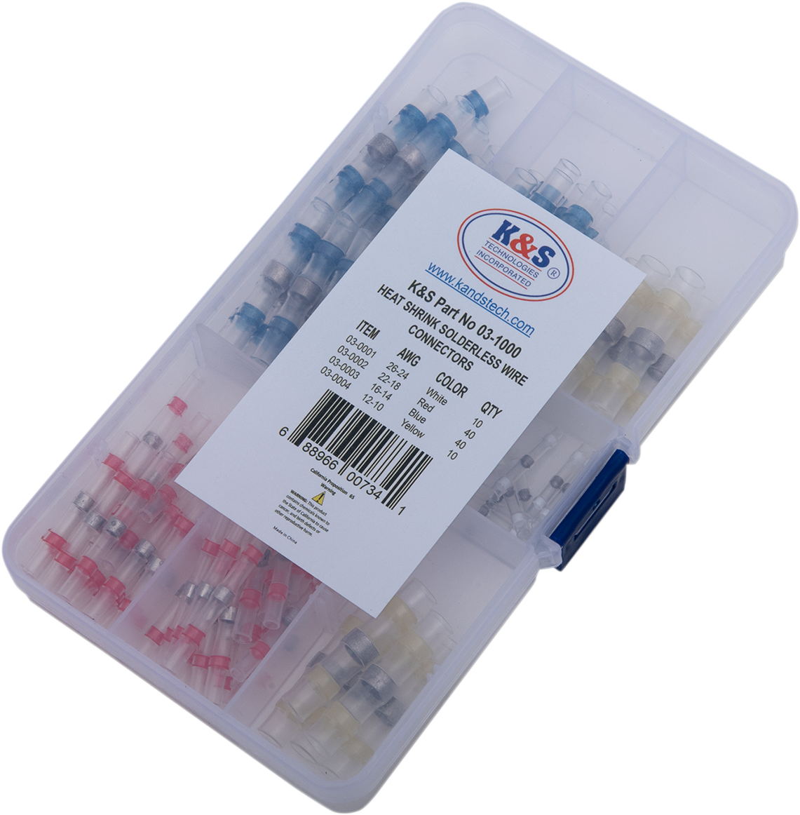K&S Solderless Wire Connector Kit