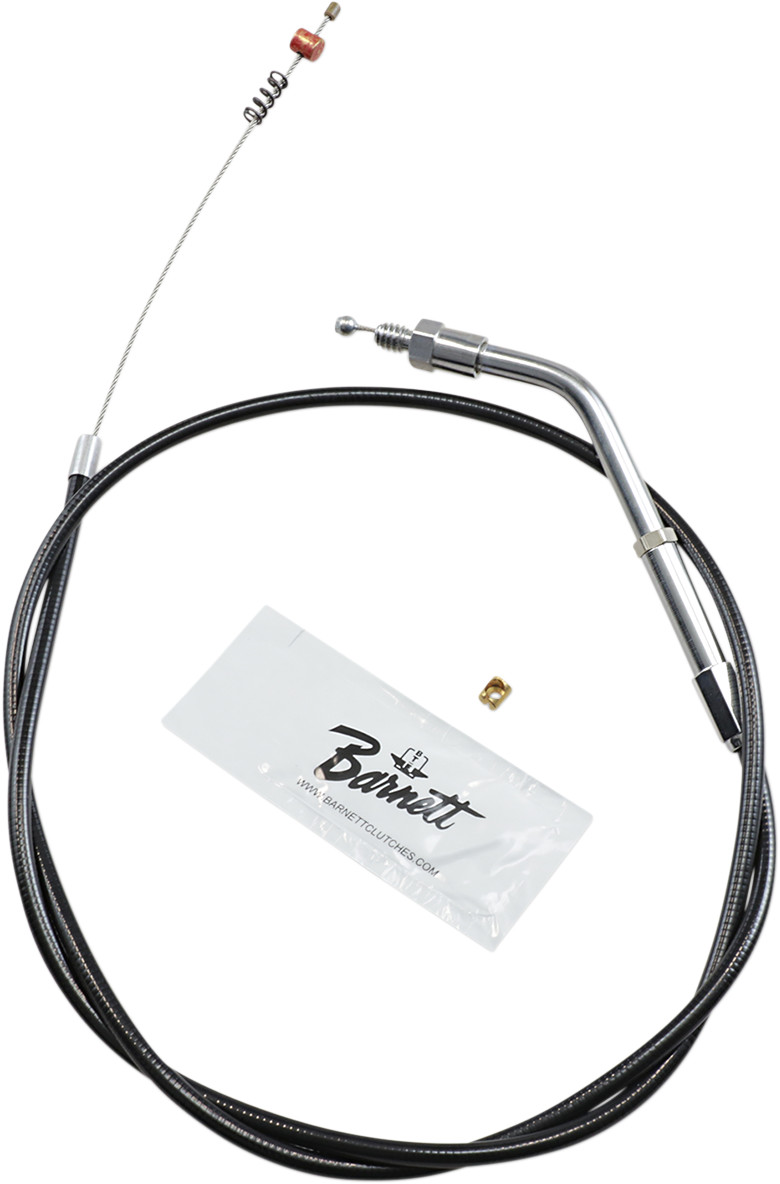 BARNETT Black Vinyl Throttle/Idle Cable