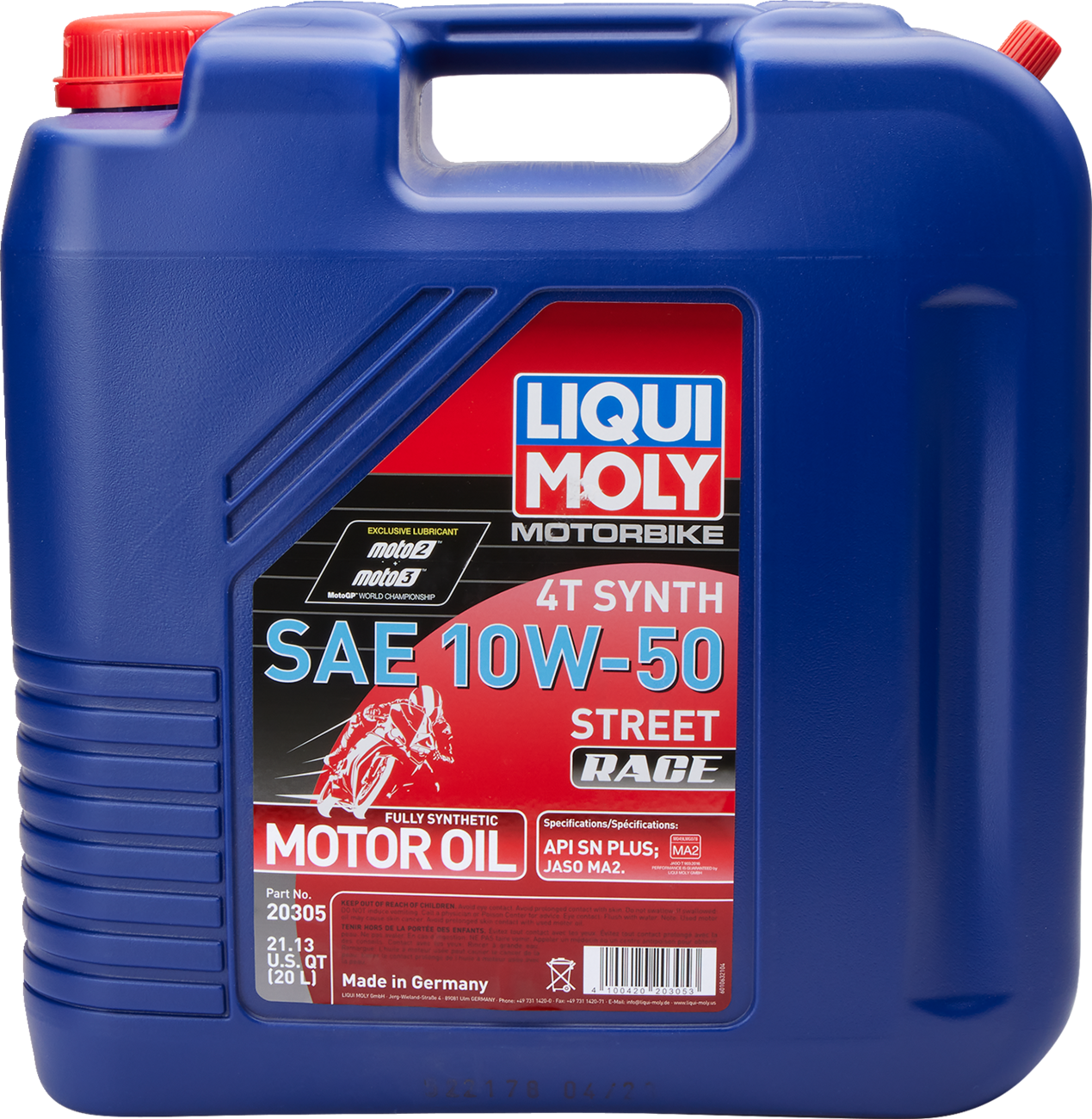 Liqui moly Street Race Synthetic 4T Engine Oil