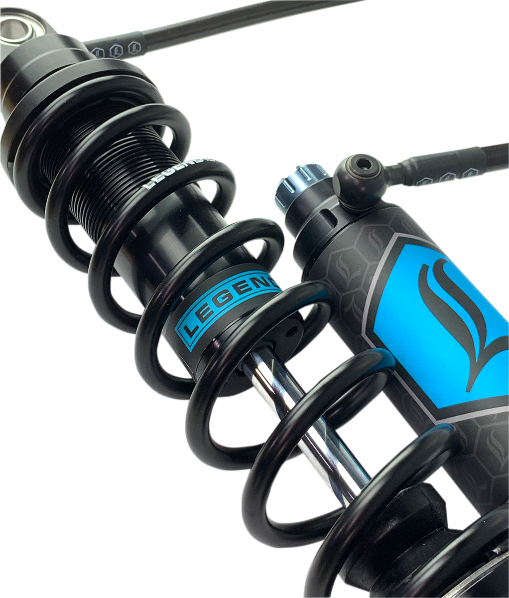 Legend Suspension REVO-ARC Remote Reservoir Shocks For Harley Touring 2009-2013