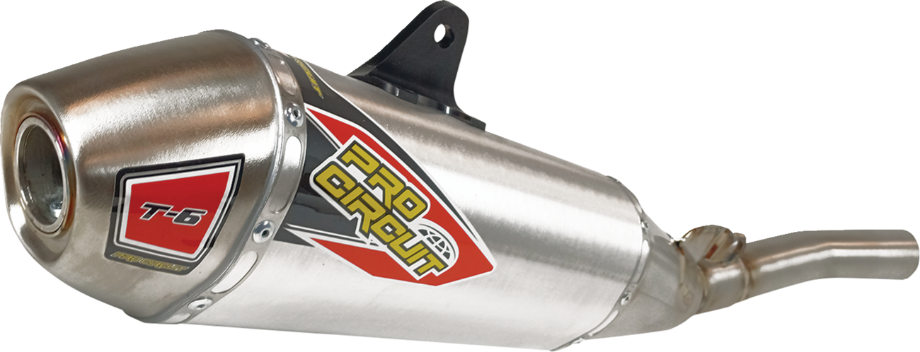 Pro Circuit T-6 Slip-On Exhaust Yamaha YZ450F 2023-2025
