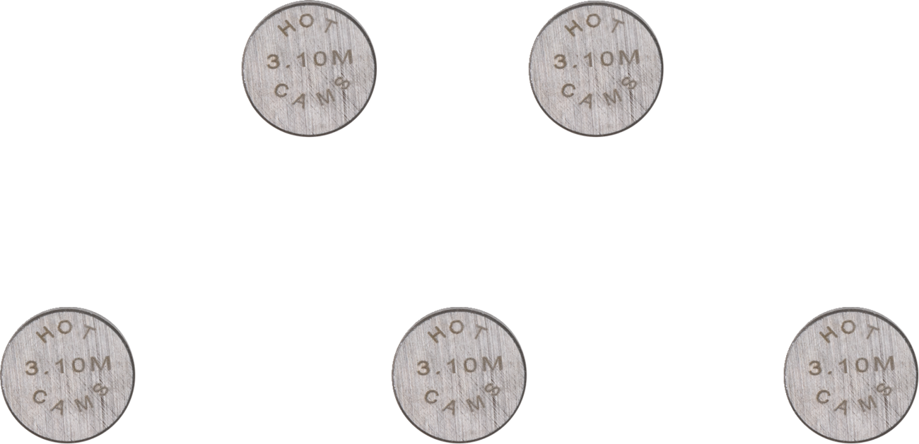Hot cams Valve Shim - 13.00 x 3.10 - 5 pack