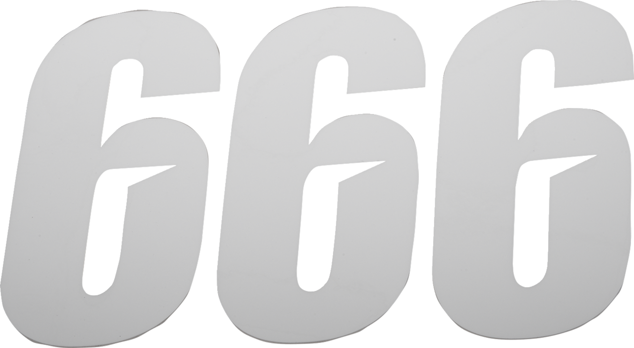 D'COR VISUALS Plate Number