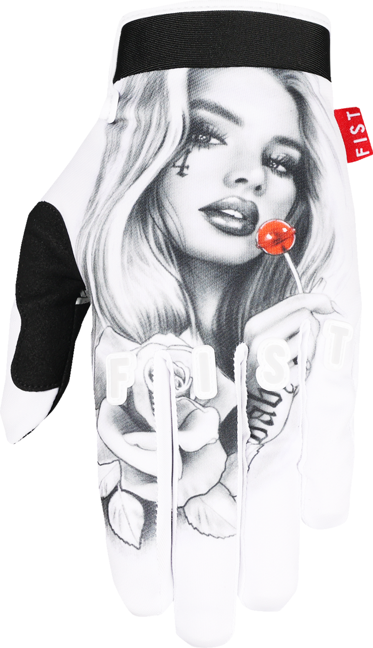 FIST HANDWEAR Strapped Hannah Roberts Red Label Eye Candy Gloves