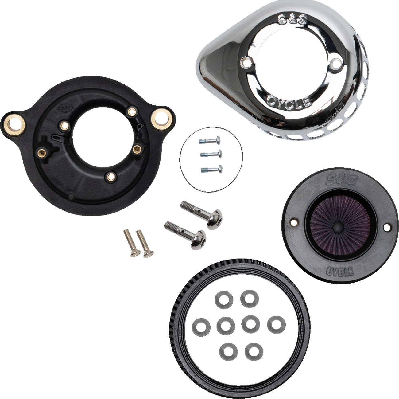 S&S CYCLE Air Stinger Stealth Air Cleaner Kit