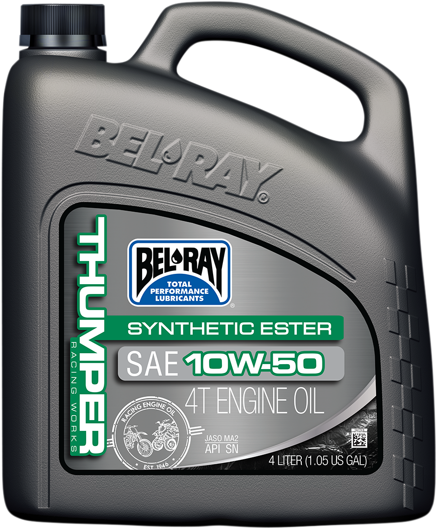 Bel-ray Thumper® Racing Synthetic Ester 4T Engine Oil