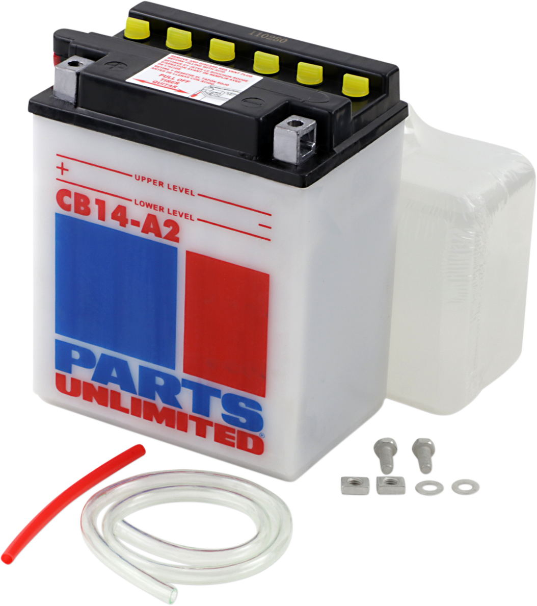 Parts unlimited Battery - YB14-A2 Bimota/Arctic Cat/Honda