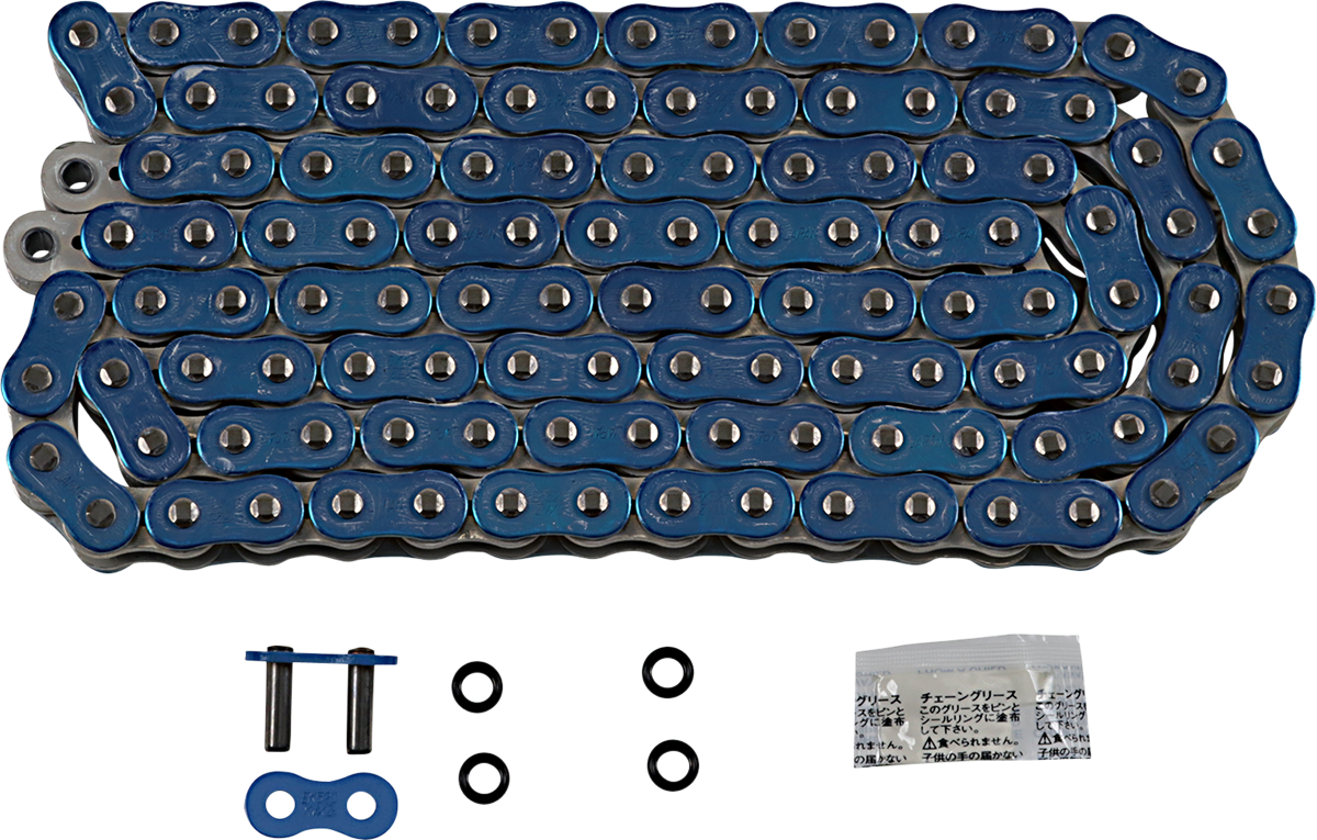 Ek 525 ZVX3 - Sportbike Chain - 120 Links - Blue