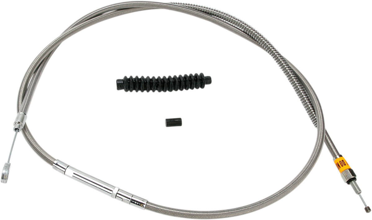BARNETT High-Efficiency Stainless Steel Clutch Cable for Harley-Davidson