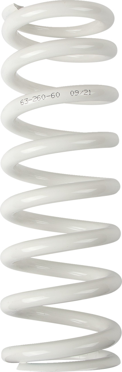 Moose offroad Shock Spring - 63 mm OD - 60 n/mm - White Gas Gas/Husqvarna/KTM