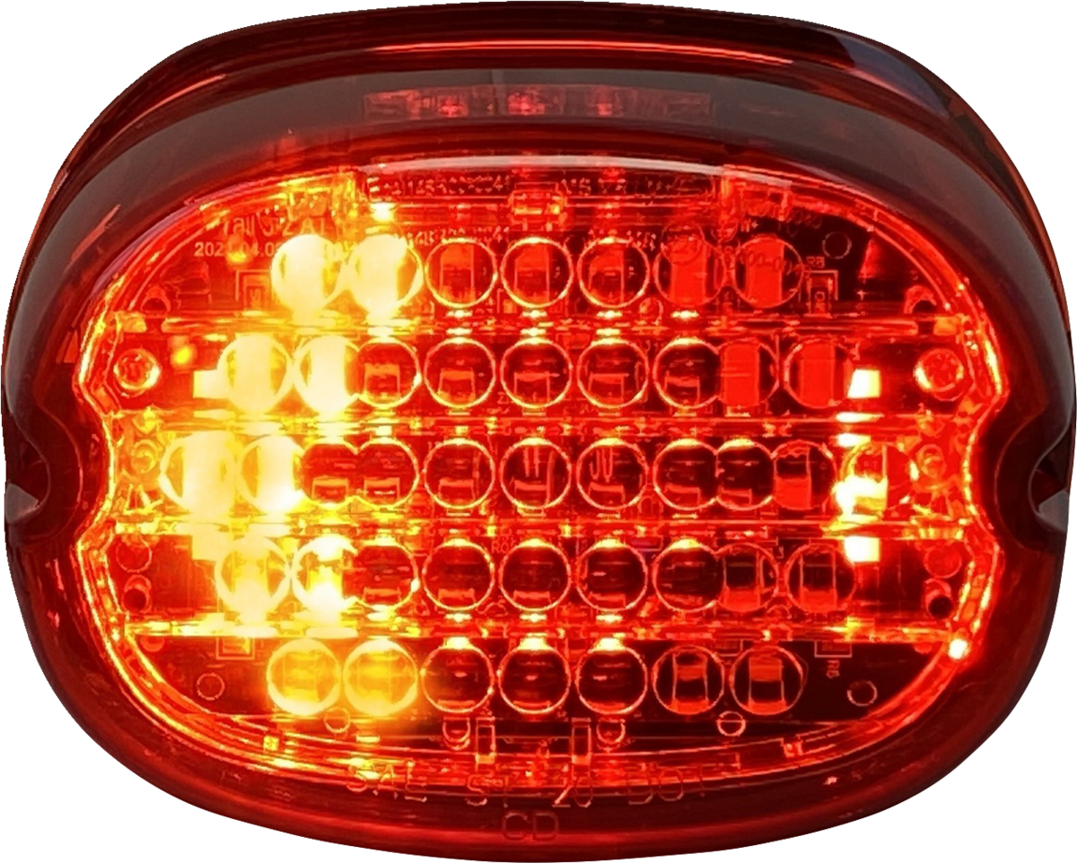 CUSTOM DYNAMICS Low Profile LED Taillight with Integrated Auxiliary Turn Signals