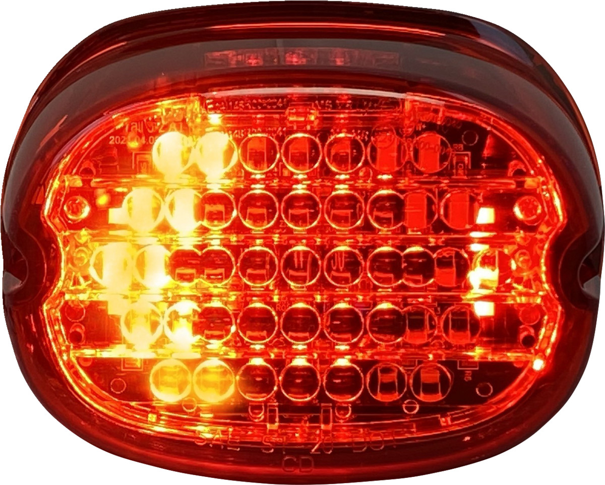 CUSTOM DYNAMICS Low Profile LED Taillight with Integrated Auxiliary Turn Signals
