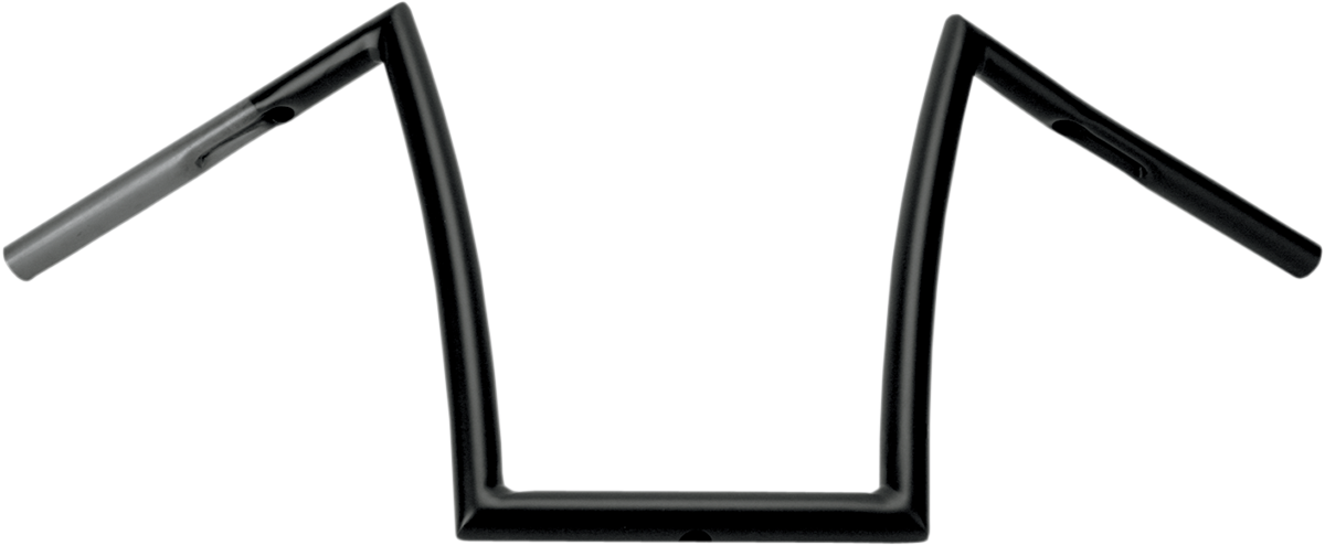 Todd's cycle 1" Strip Handlebar - 12" - Flat Black