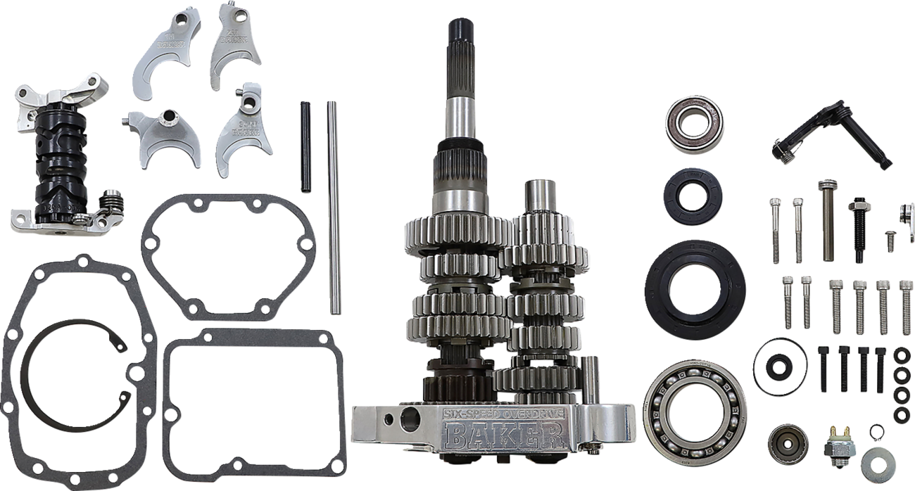 BAKER DRIVETRAIN Overdrive 6-Speed Gear Set