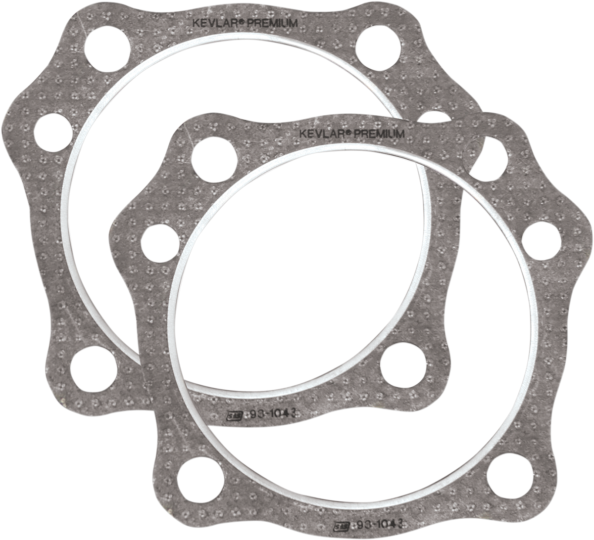 S&s cycle Gaskets - 4" - Twin Cam Harley Davidson