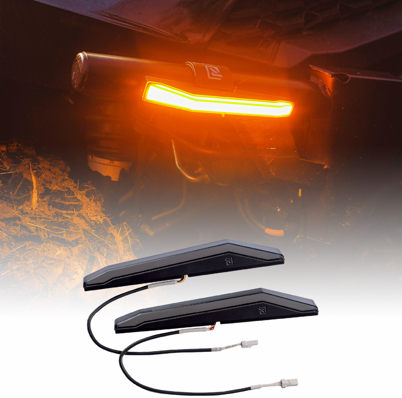 Ravek Apex Lights™ - Running - Amber - Ranger Polaris