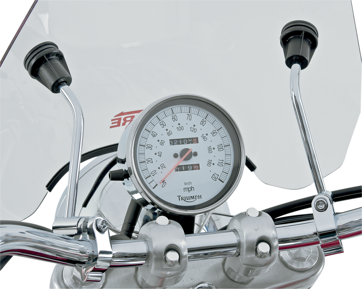 Slipstreamer S-06 Windshield - 15" - Clear Harley Davidson/Honda/Kawasaki/Suzuki/Triumph/Victory/Yamaha/Indian/Moto Guzzi