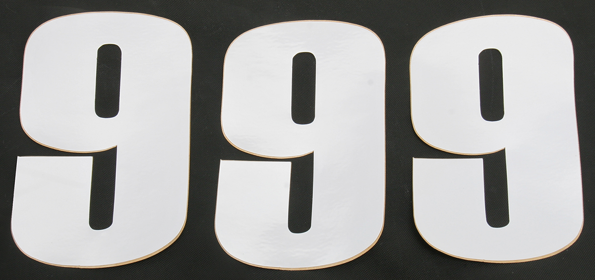 MOOSE OFFROAD Vinyl Race Numbers