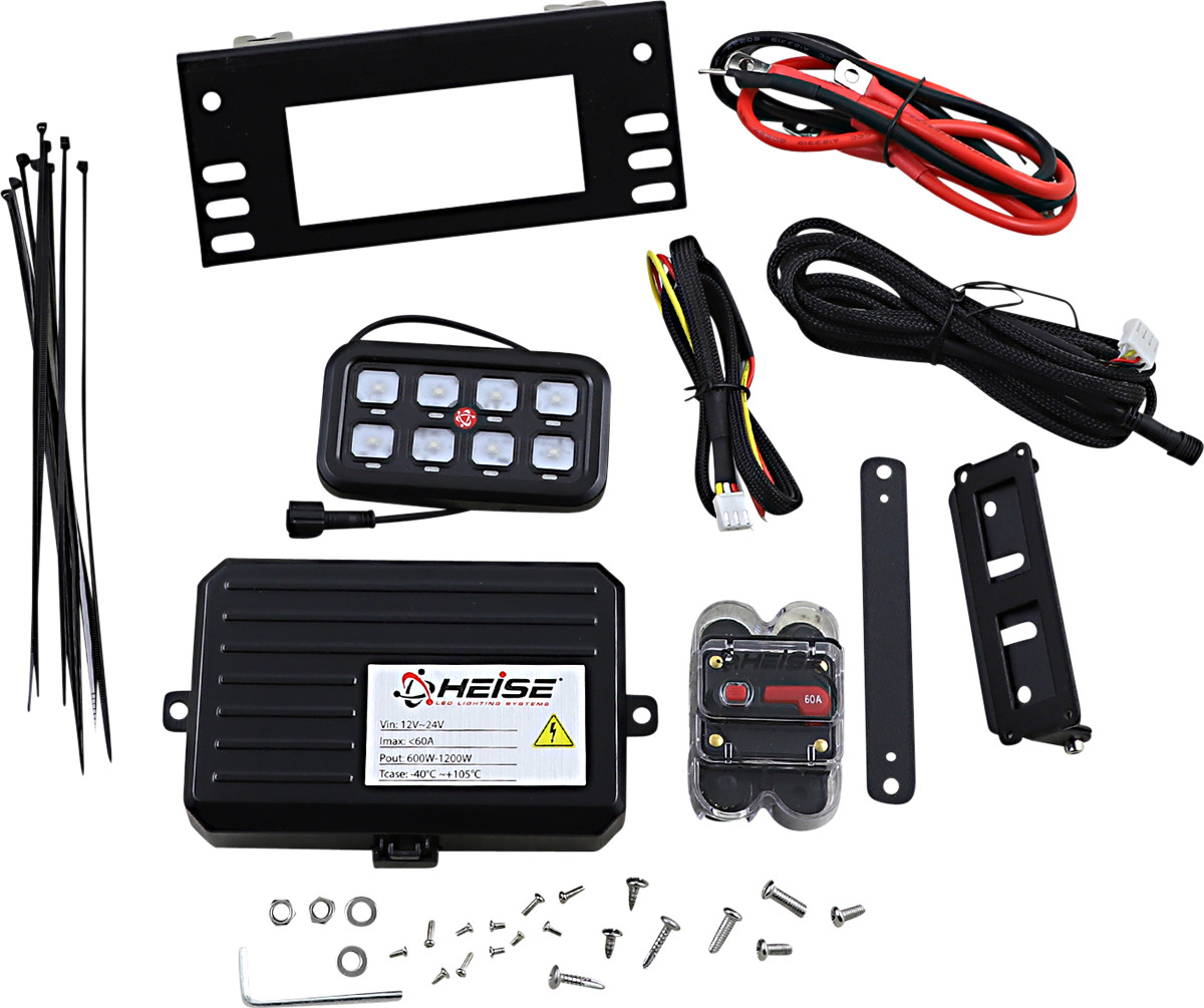 SADDLE TRAMP Universal 8 Gang Switch Panel System