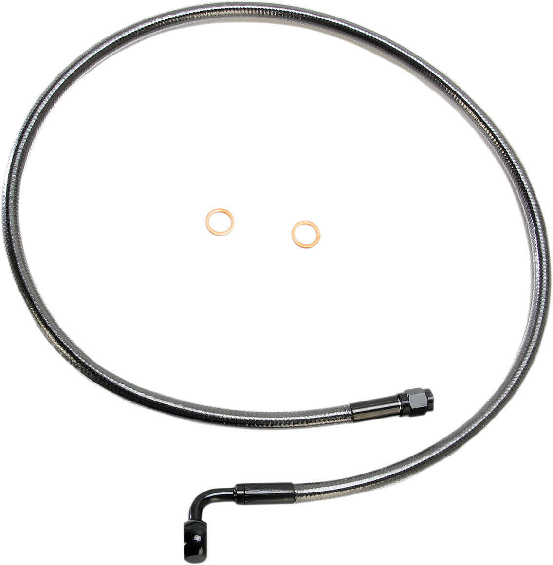 MAGNUM SHIELDING Alternate Length Designer Series ABS-Specific Front Brake Line Kit