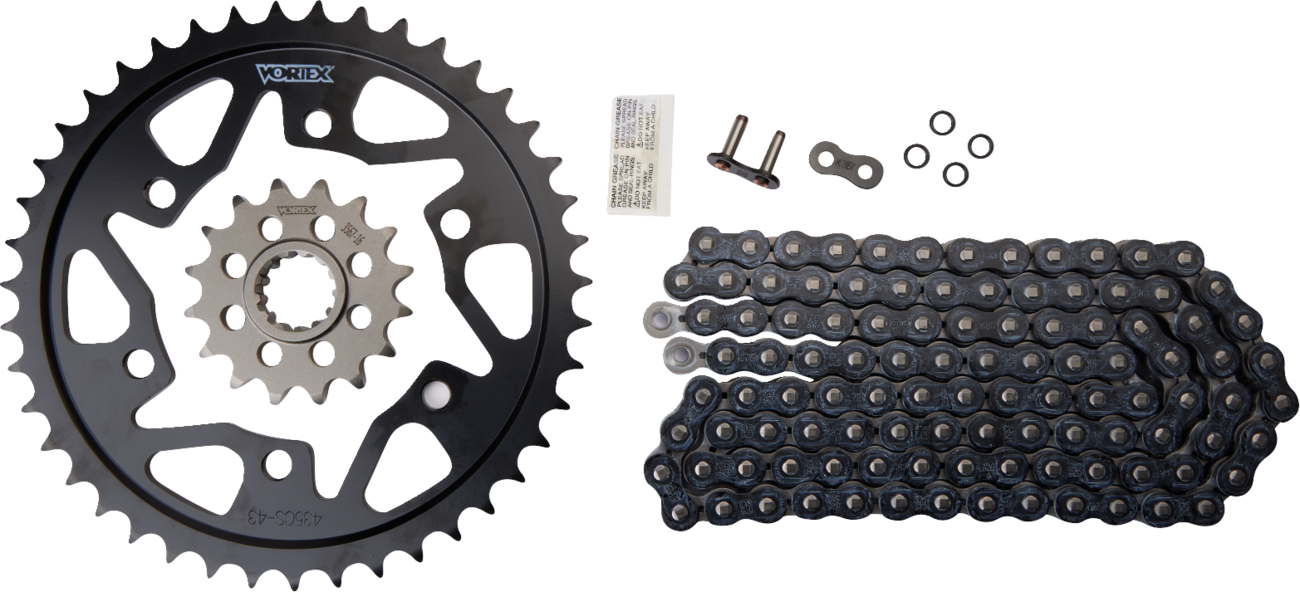VORTEX OES Original Equipment Steel Chain Kit