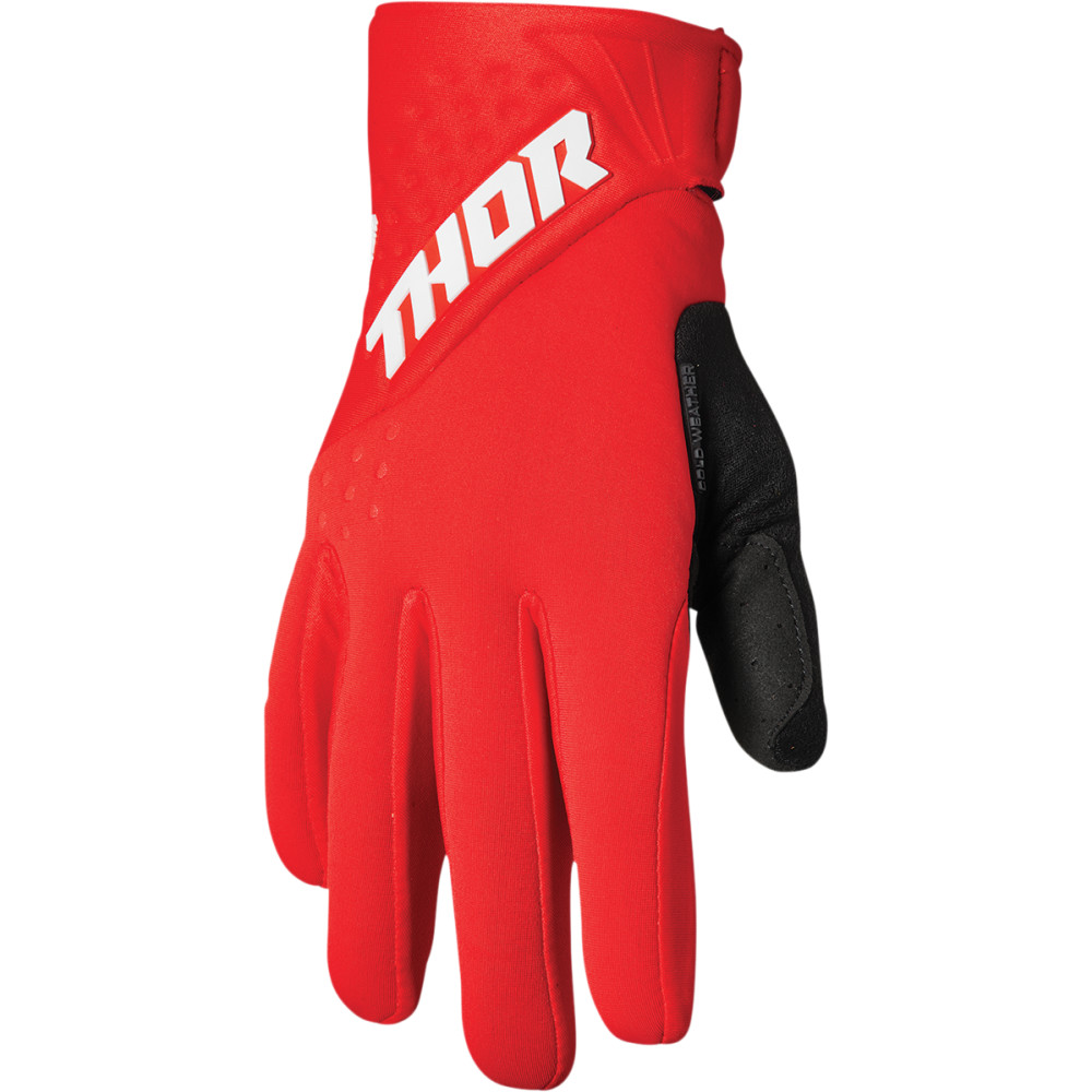 Thor Spectrum Cold Gloves - Red/White | XS