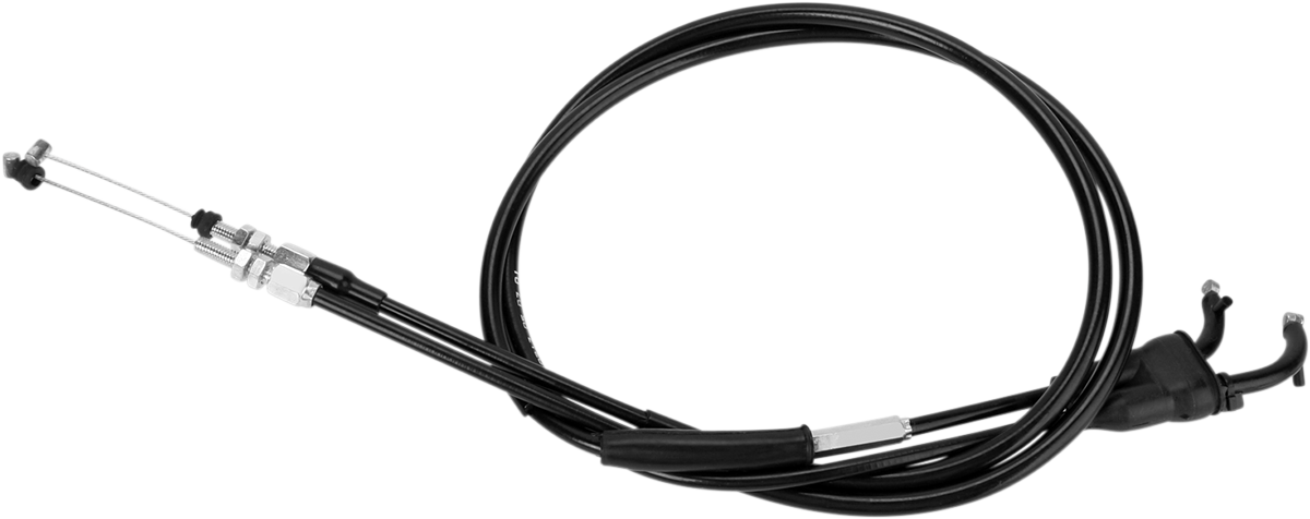 Black Vinyl Throttle Cable