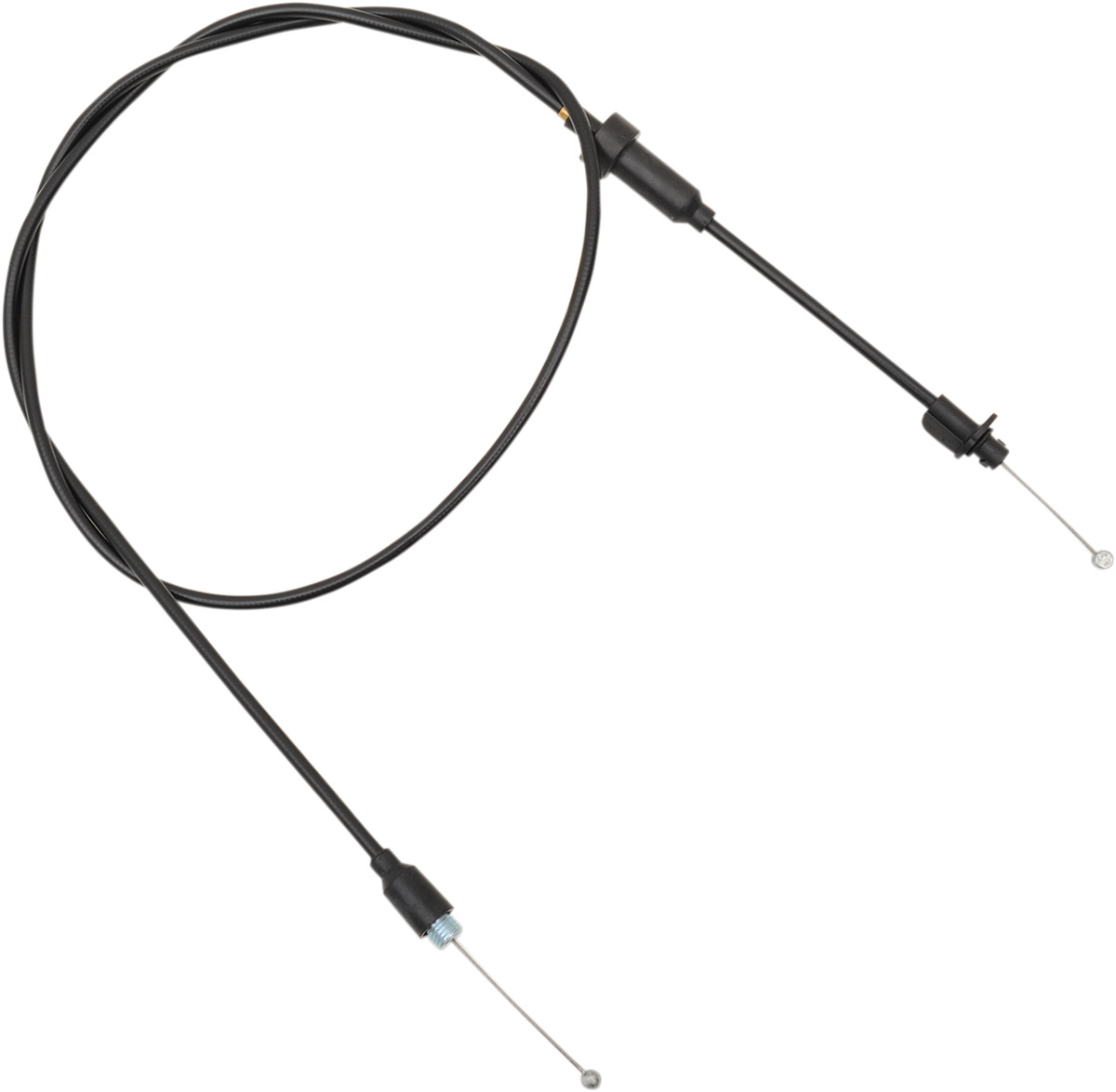 Moose Racing Black Vinyl Throttle Cable