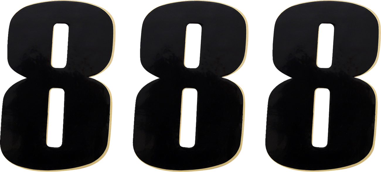 Vinyl Race Numbers
