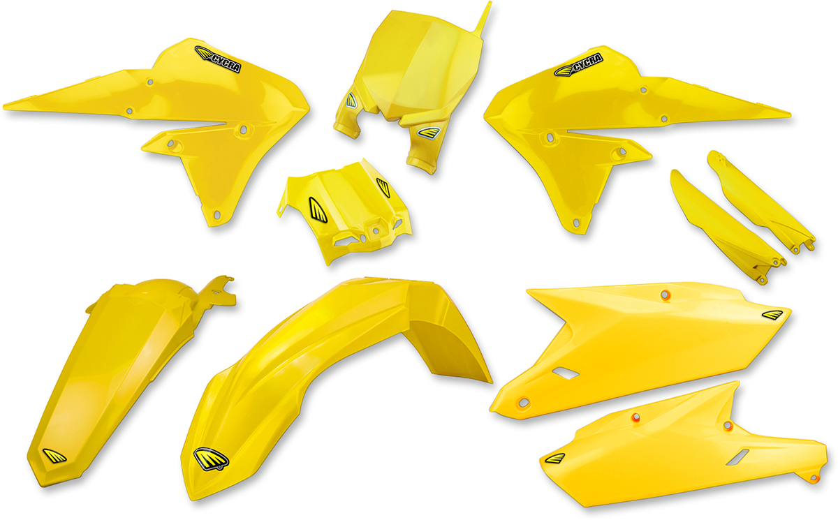 Cycra Body Kit - Powerflow - Gold 2014-2017 Yamaha YZ450F / 2014-2018 Yamaha YZ250F