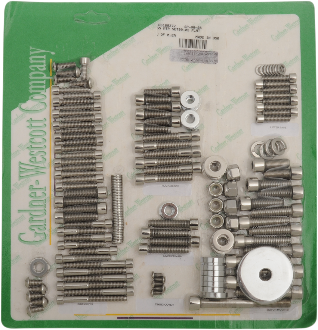 GARDNER-WESTCOTT Primary Bolt Kit