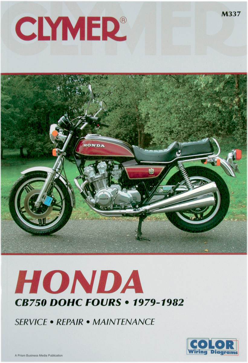 CLYMER Motorcycle Repair Manual — Honda